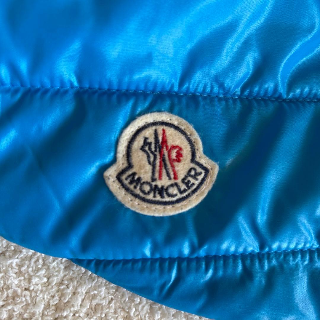 MONCLER 犬服 青 サイズ1 ダウンジャケット