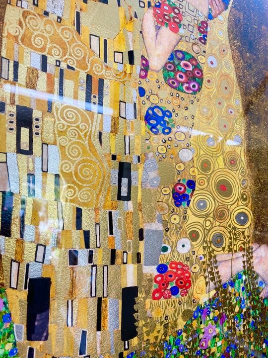 クリムト　グスタフ・クリムト　接吻 インテリア　絵画