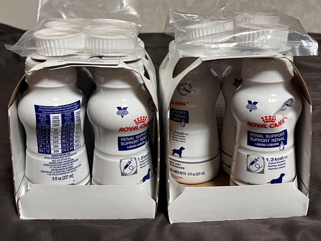 ロイヤルカナン　腎臓サポート　リキッド7本　メディムース1つ