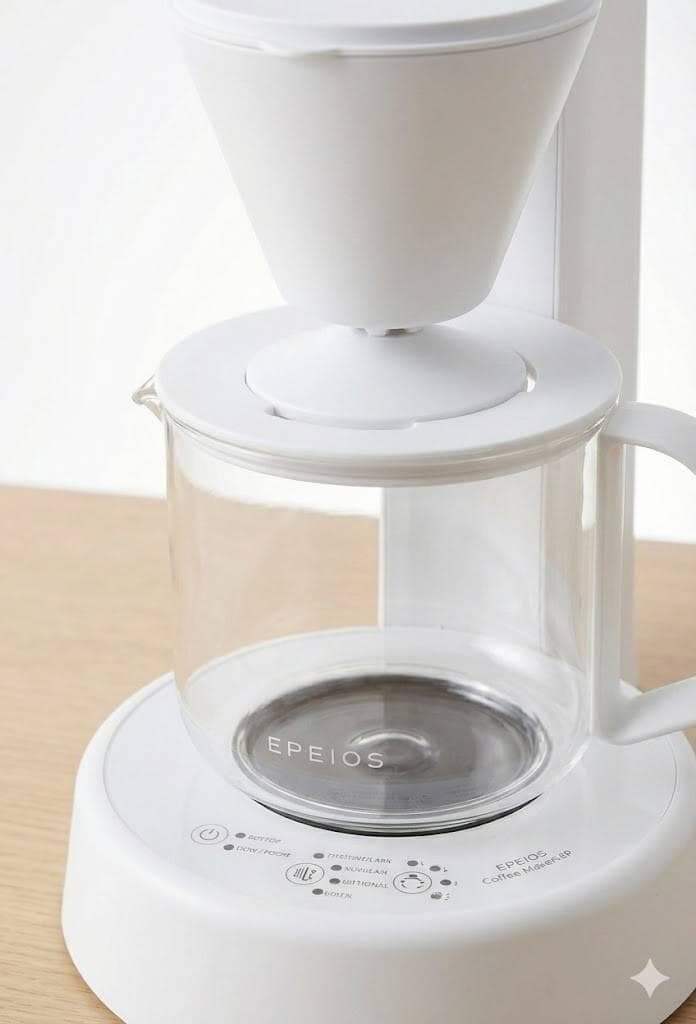 Epeios Epeios エペイオス コーヒーメーカー ホワイト