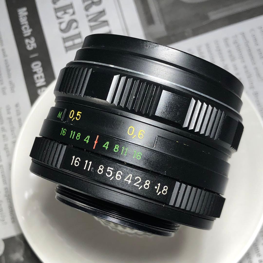 Helios 50mm f1.8 m42マウント