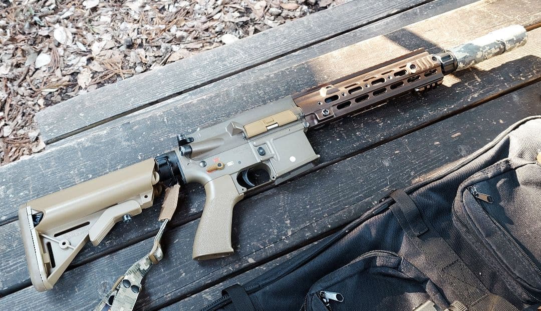 次世代電動ガンHK416デルタカスタム タンカラー