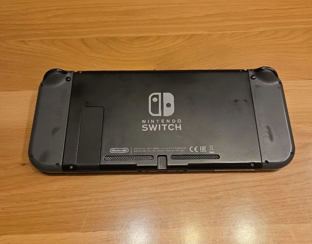 Nintendo Switch 本体 グレー 付属品付き【LANアダプター付】