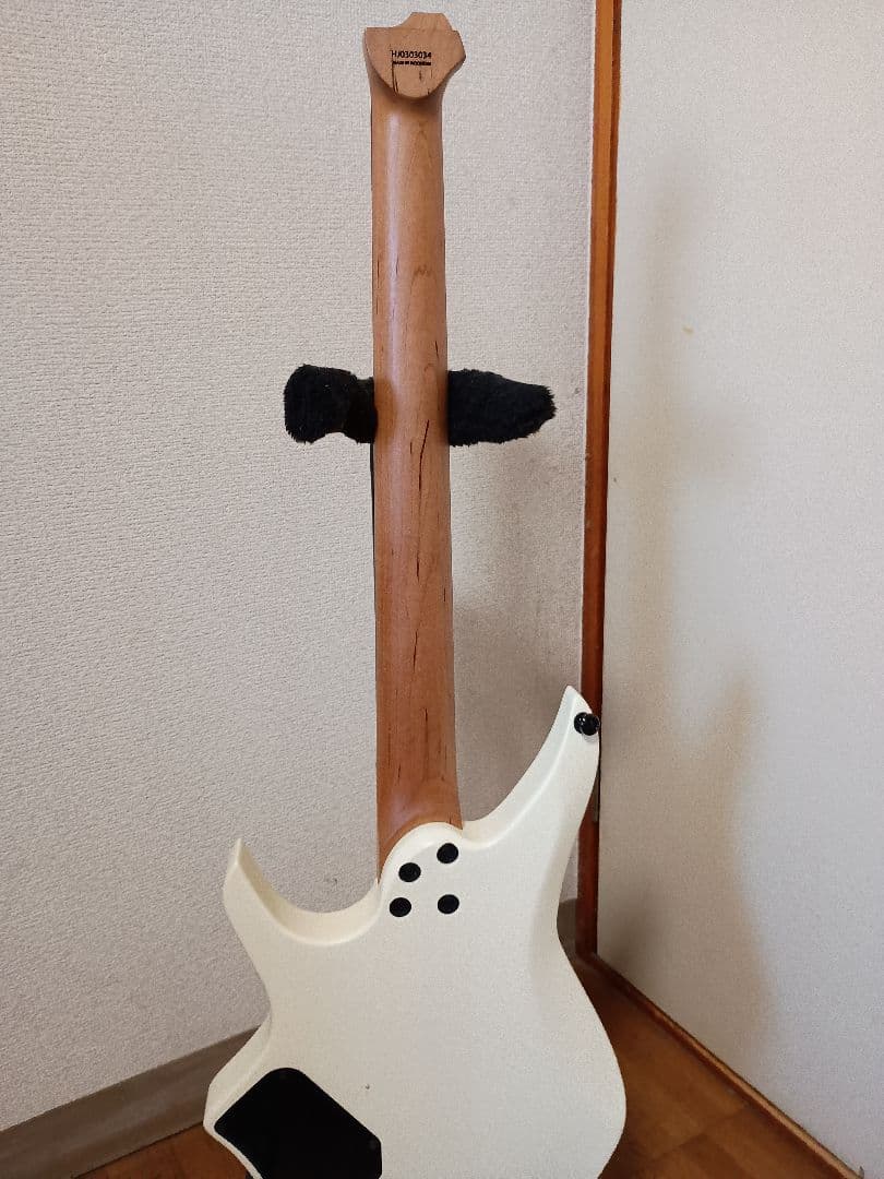 HexGuitars N400 ルミンレイ ダイレクトスイッチ,PU交換等改造有