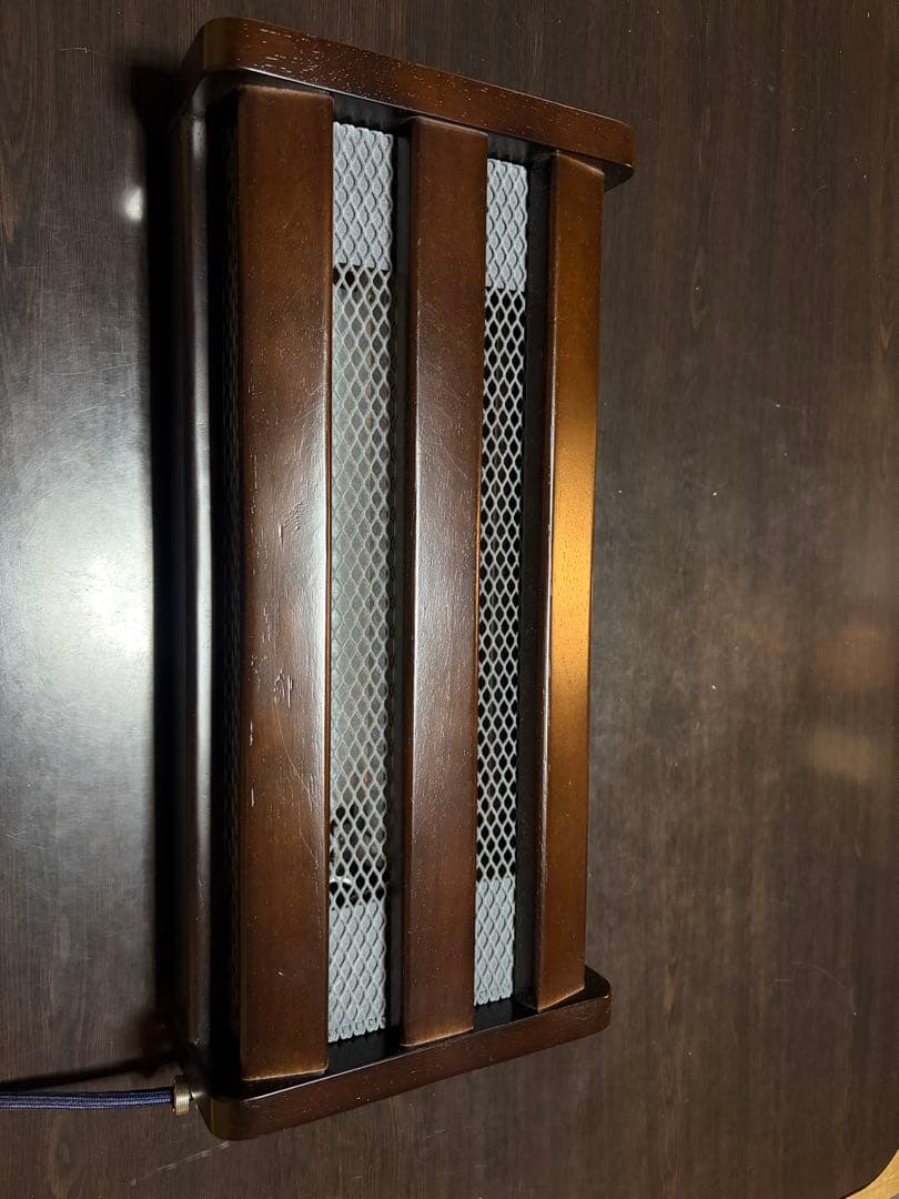 ハロゲン　木枠フットヒーター　メトロ電気工業　　　MFH-181ET(DA)