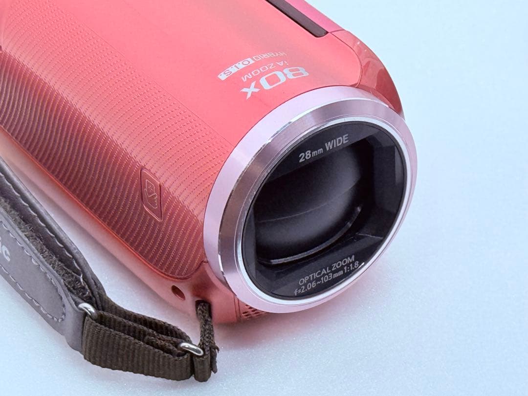 Panasonic HC-V520M ピンク 付属品多 ポーチ付