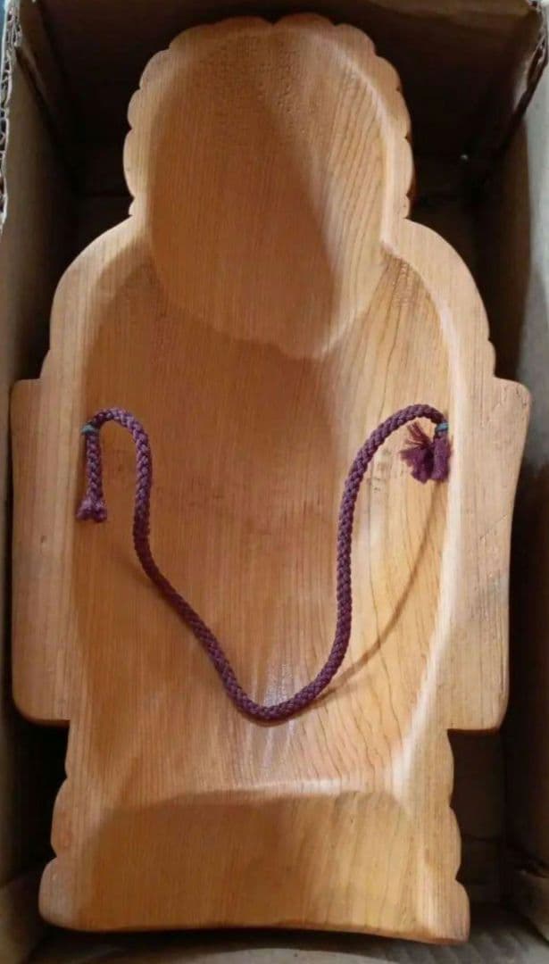 観音面　お面　観音様　仏像　観音菩薩　木彫り　縁起物　工芸品