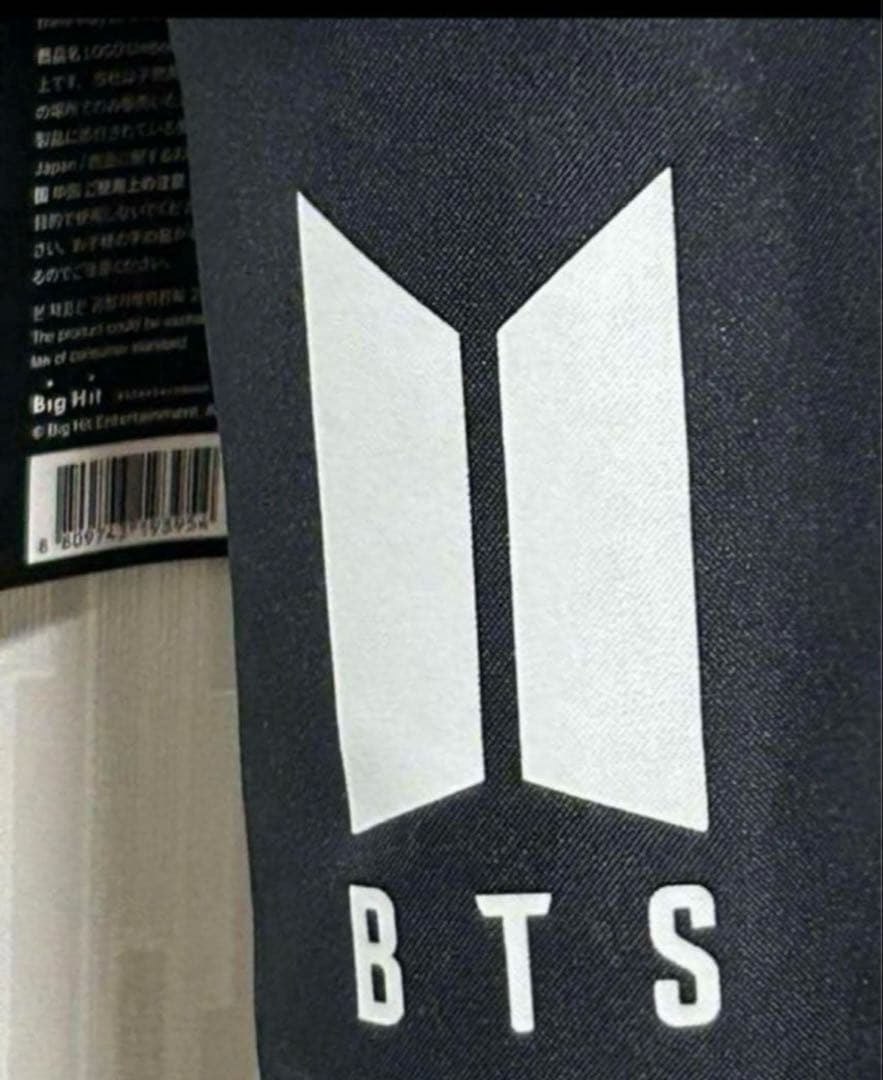 BTS 日本公式FC購入　ジャンプ傘(カバー付き)黒