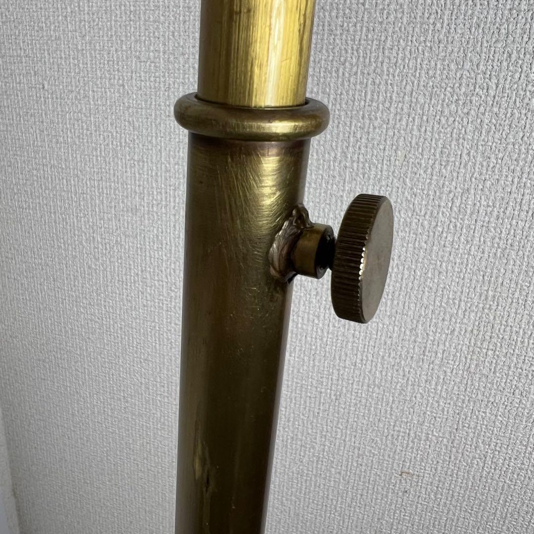 ① アンティークゴールド　傾斜ハンガーラック デコラタイプ