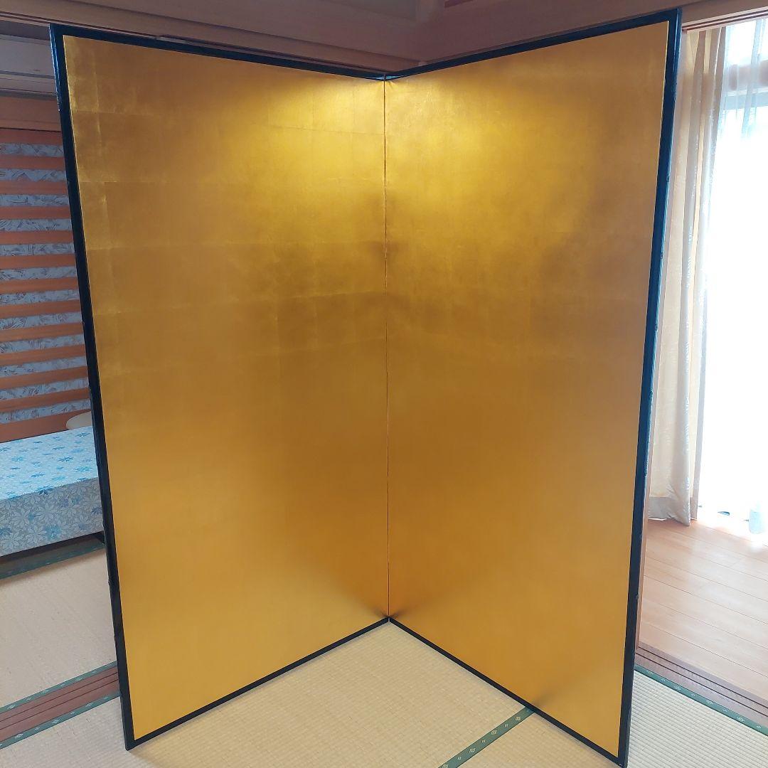 金屏風　屏風特大