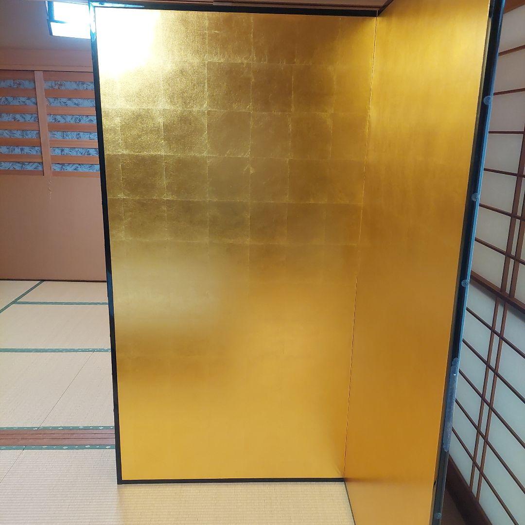 金屏風　屏風特大