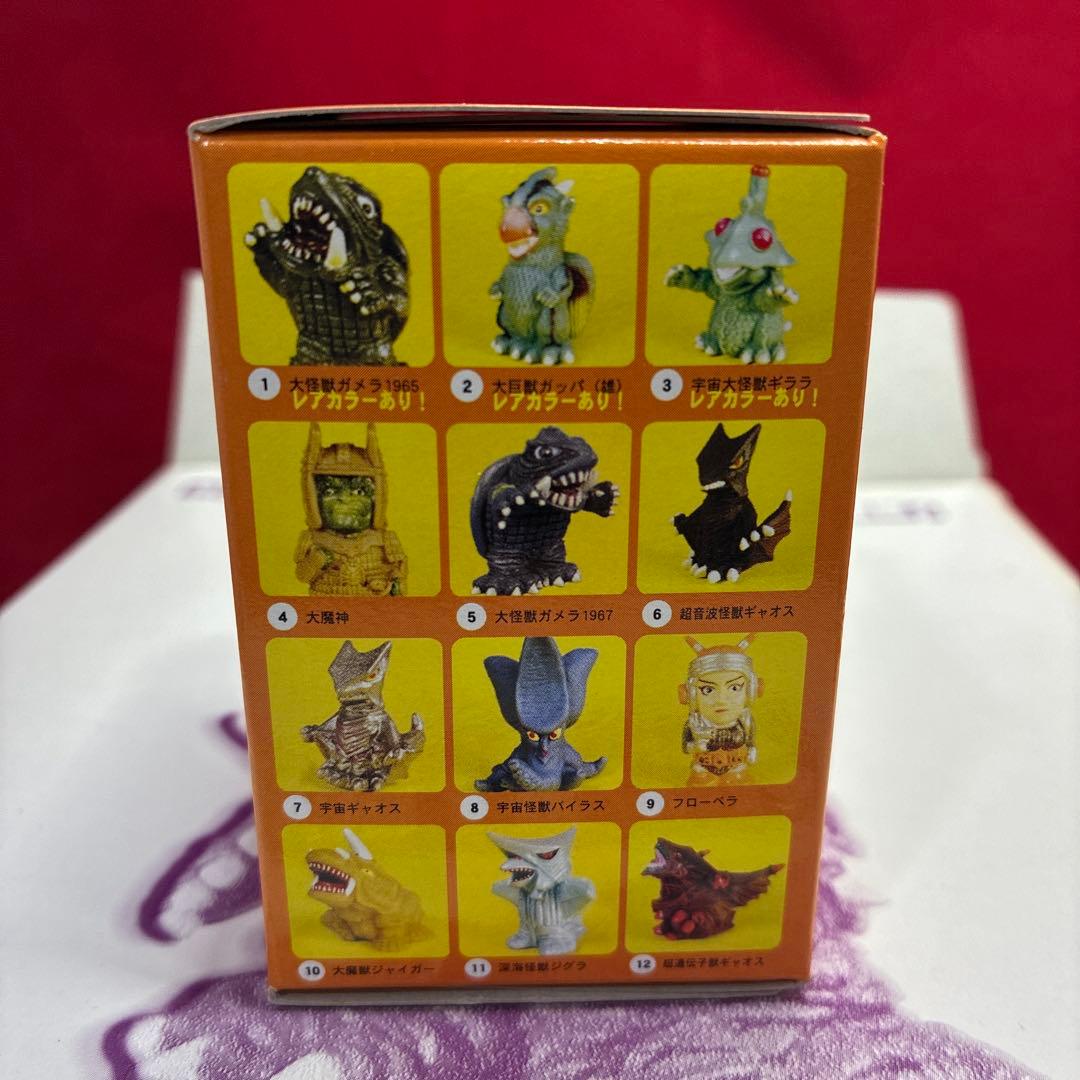 未開封品 ガメラ ガッパ ギララ 特撮大百科mini イワクラ 指人形