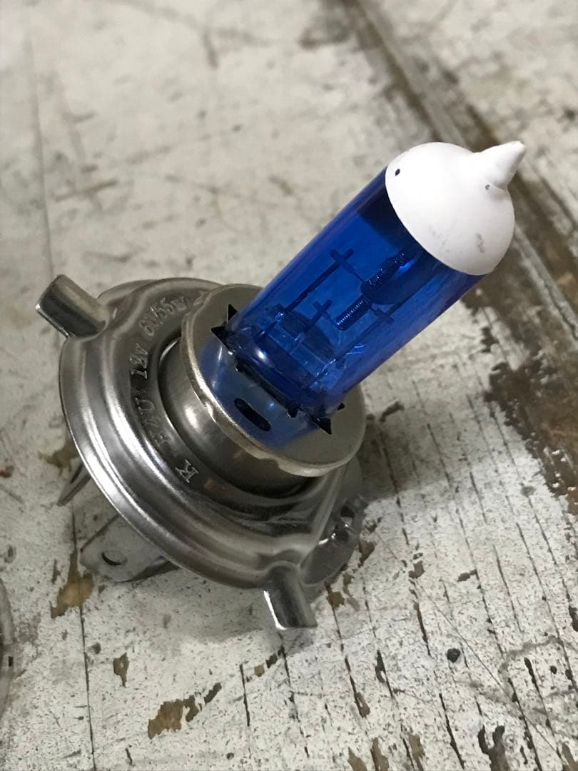 ルーカス ヘッドライト スリーポイント SR400 500 LUCAS