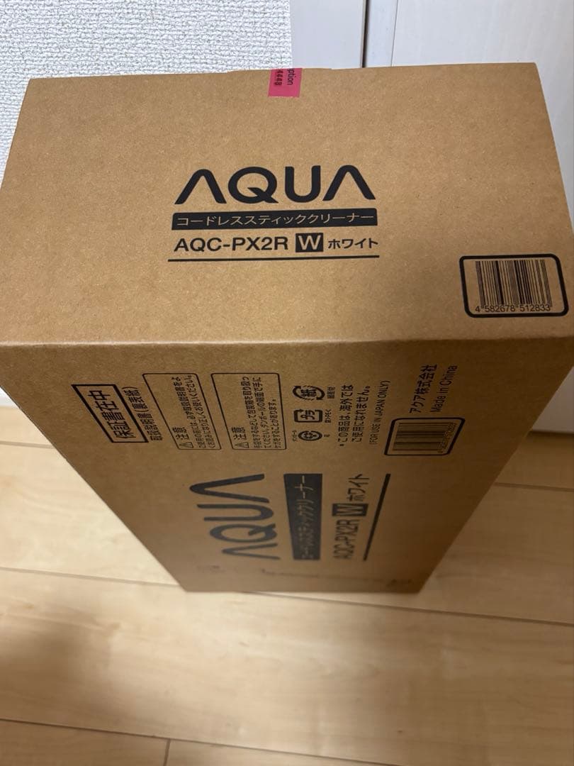 AQUA AQC-PX2Rコードレススティッククリーナー白 新品未使用品