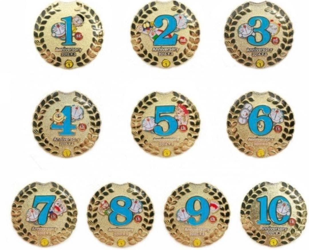 【値下げ中！新品未開封】藤子F不二雄ミュージアム限定　10周年ピンズコレクション