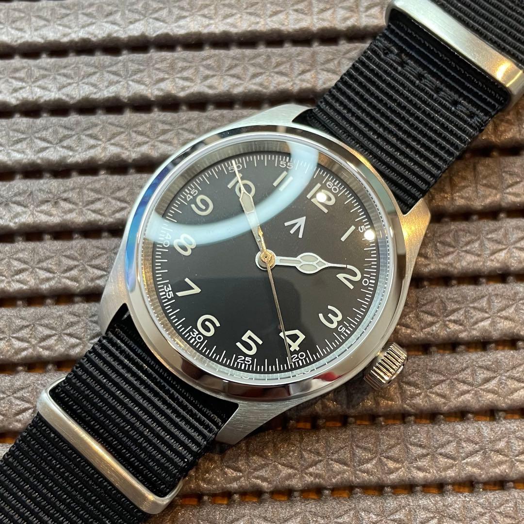 新品 ミリタリーウォッチ イギリス軍 ブロードアロー セイコームーブ