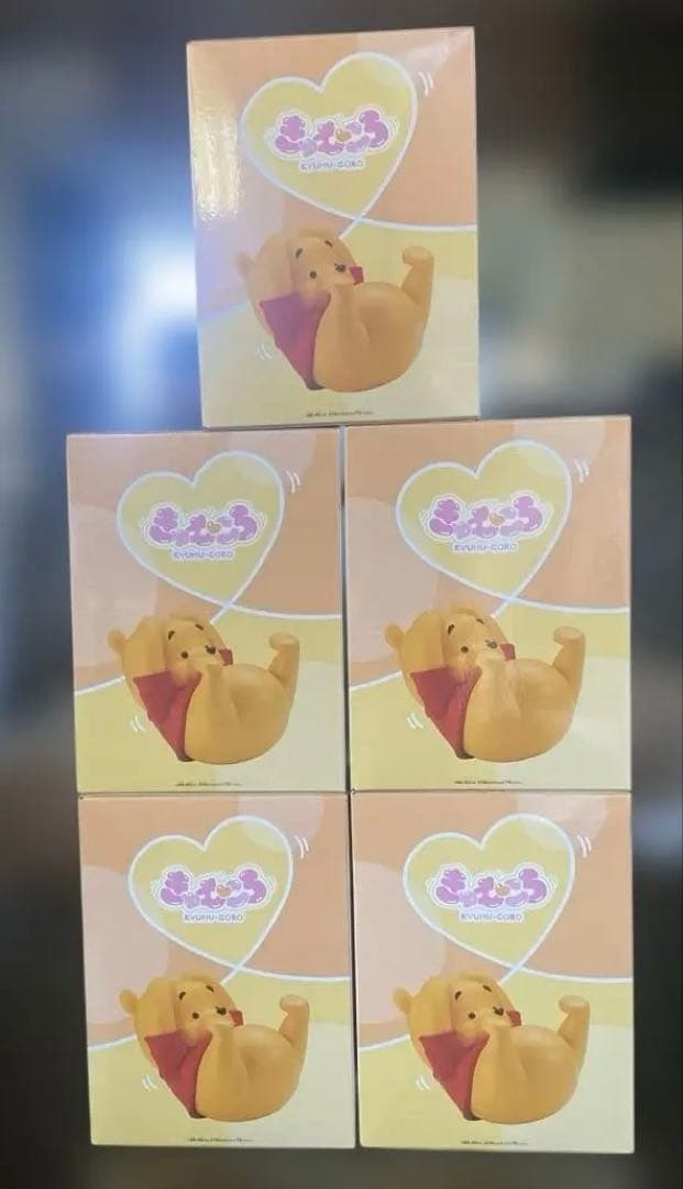 Disney くまのプーさん ソフビメイツ フィギュア 5体セット