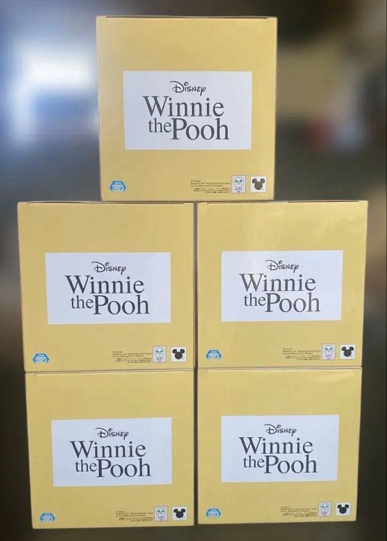 Disney くまのプーさん ソフビメイツ フィギュア 5体セット