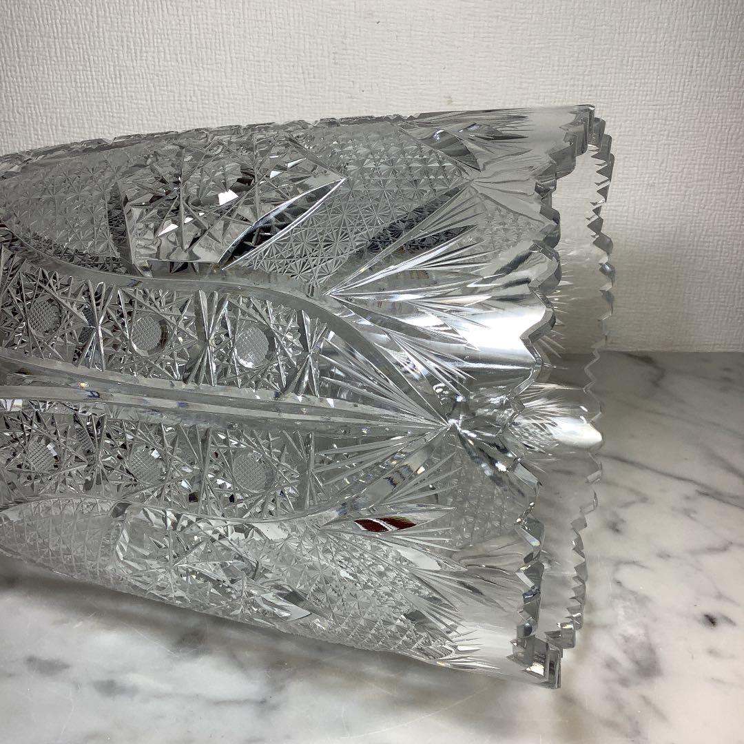 ボヘミアグラス　フラワーベース