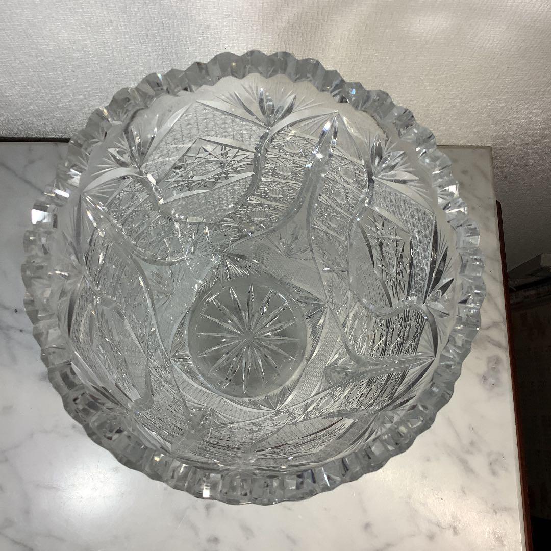 ボヘミアグラス　フラワーベース