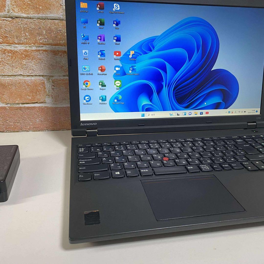 レノボノート PC Corei5 SSD メモリ8GB Windows11Pro