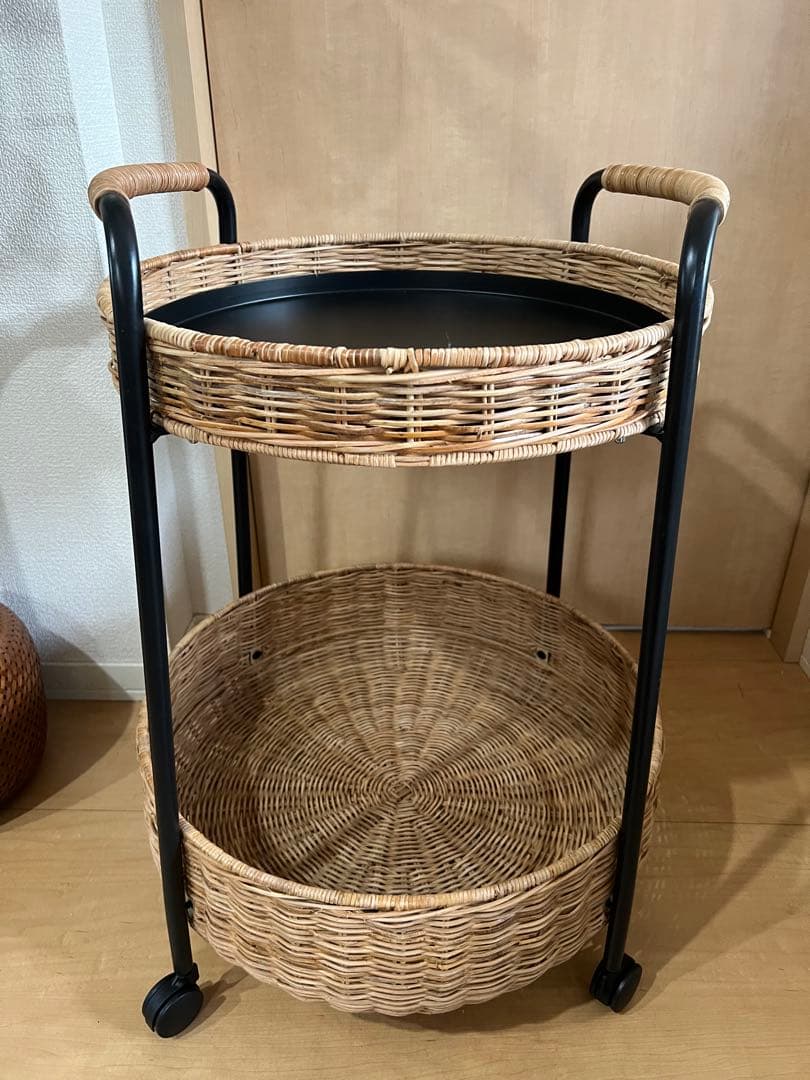 IKEA ルッバン ワゴンテーブル