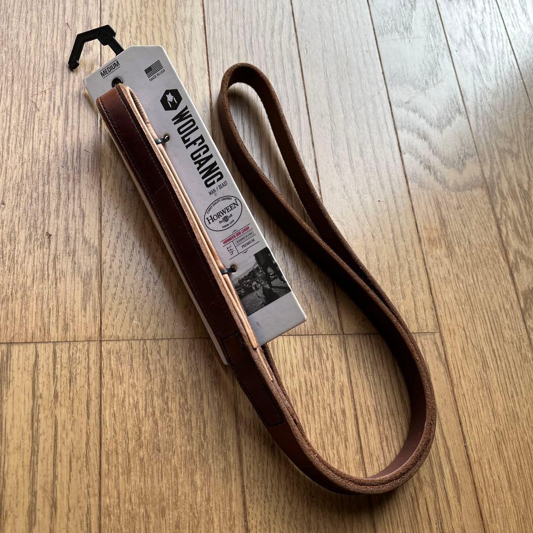 WOLF GANG ブラウンレザーリード