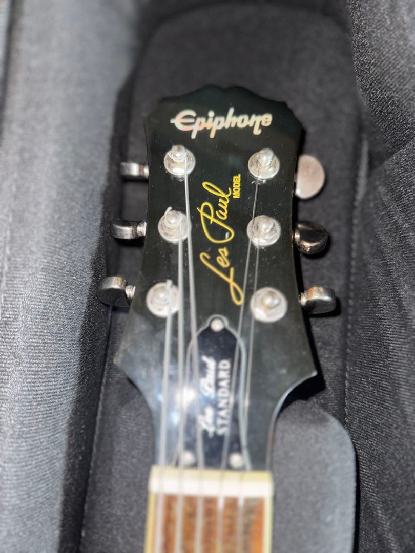 エピフォン　レスポールスタンダード　ローラーブリッジ　純正付属