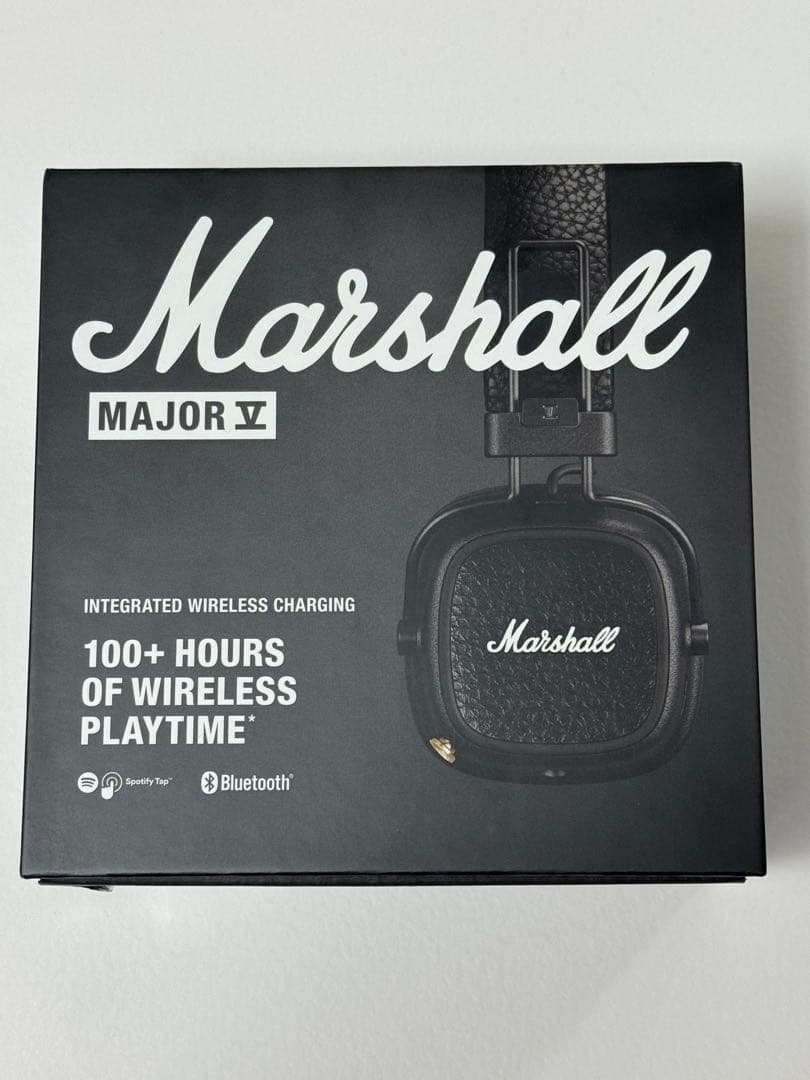 Marshall Major V ワイヤレスヘッドホン ブラック