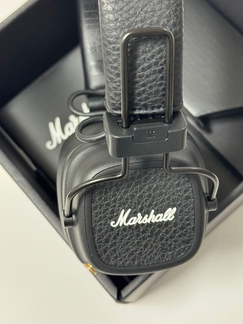Marshall Major V ワイヤレスヘッドホン ブラック
