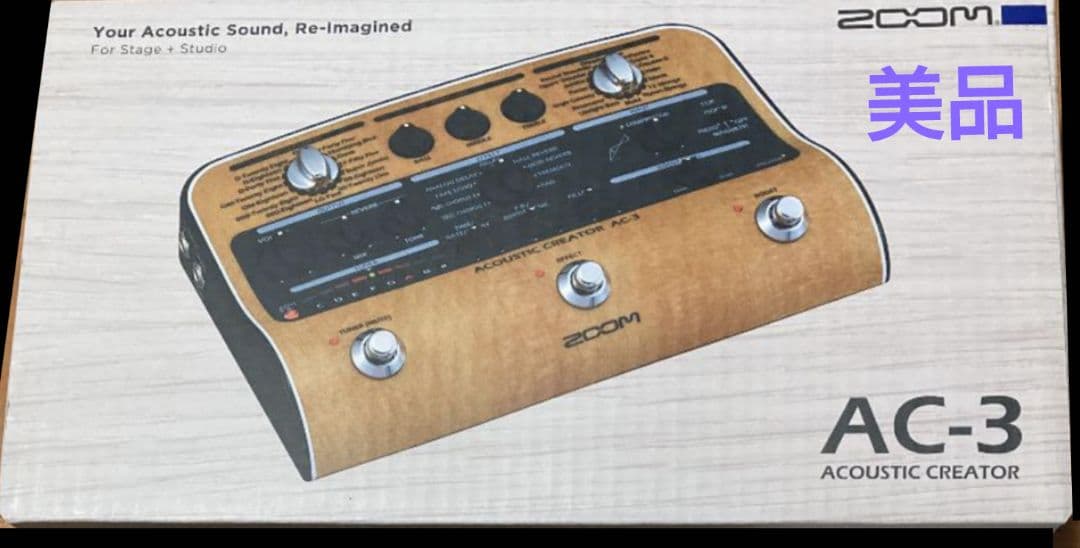 ★【美品】ZOOM　AC-3 マルチエフェクター