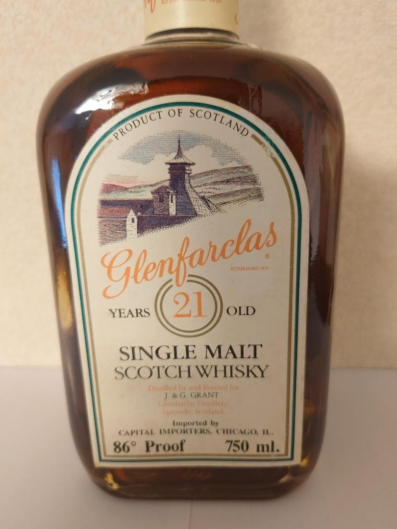 グレンファークラス 21年 【1980年代流通品】