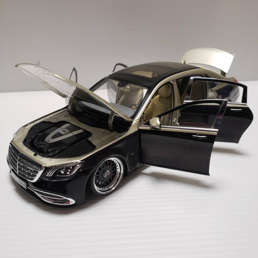 1/18 メルセデスベンツ　マイバッハ Sクラス 後期　カスタム