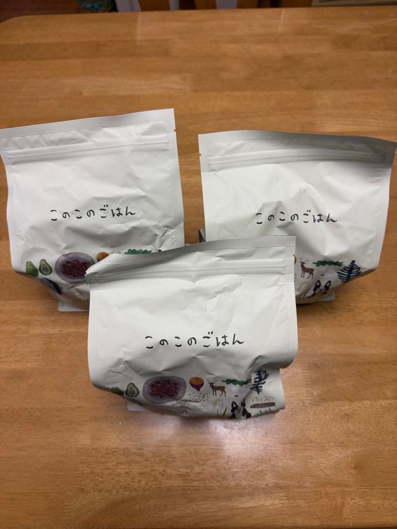 このこのごはん 1キロ 3袋セット