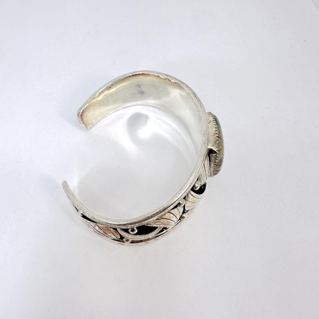 ビンテージ インディアンジュエリー ターコイズ バングル シルバー