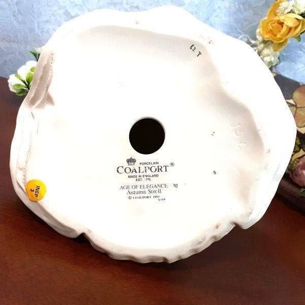 【希少】コールポート セピア色の貴婦人 エレガンス秋の散策  フィギリン人形