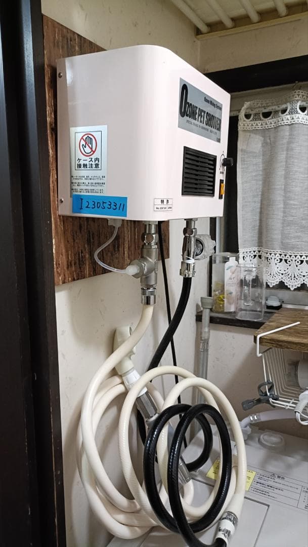 ＩＬＥＸナノバブルオゾンペットシャワー本体＋ショートタイプシャワーヘッド付