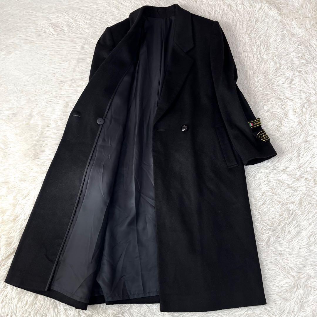【新品未使用品】LAN.DEL CASENTINO カシミヤ　ダブルロングコート
