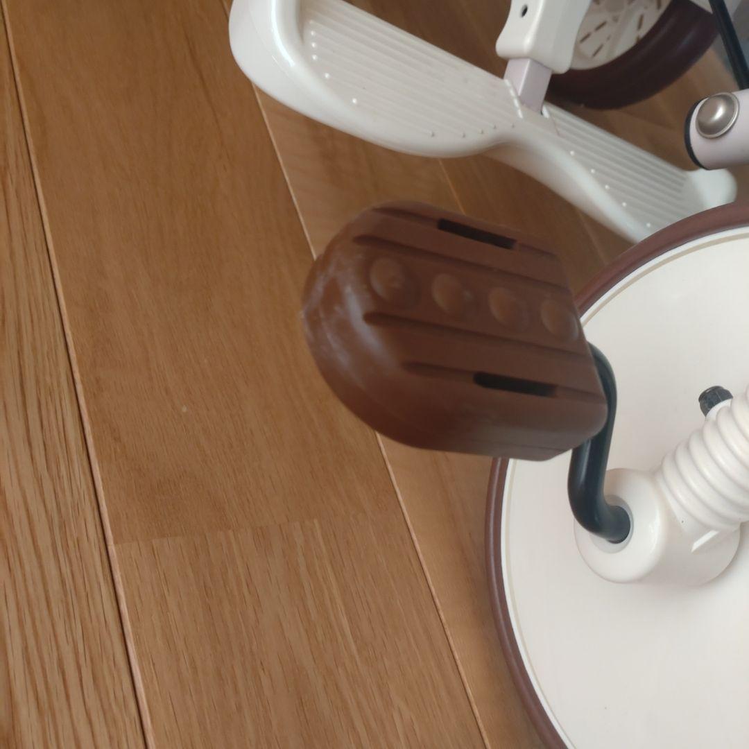 iimo 三輪車 ホワイト 木製 ドールバギー