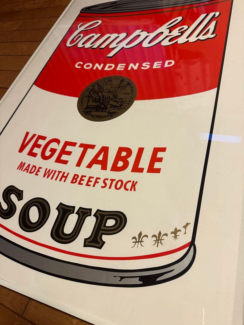 【taku】アンディ・ウォーホル　キャンベル缶 サンデー・B・モーニング
