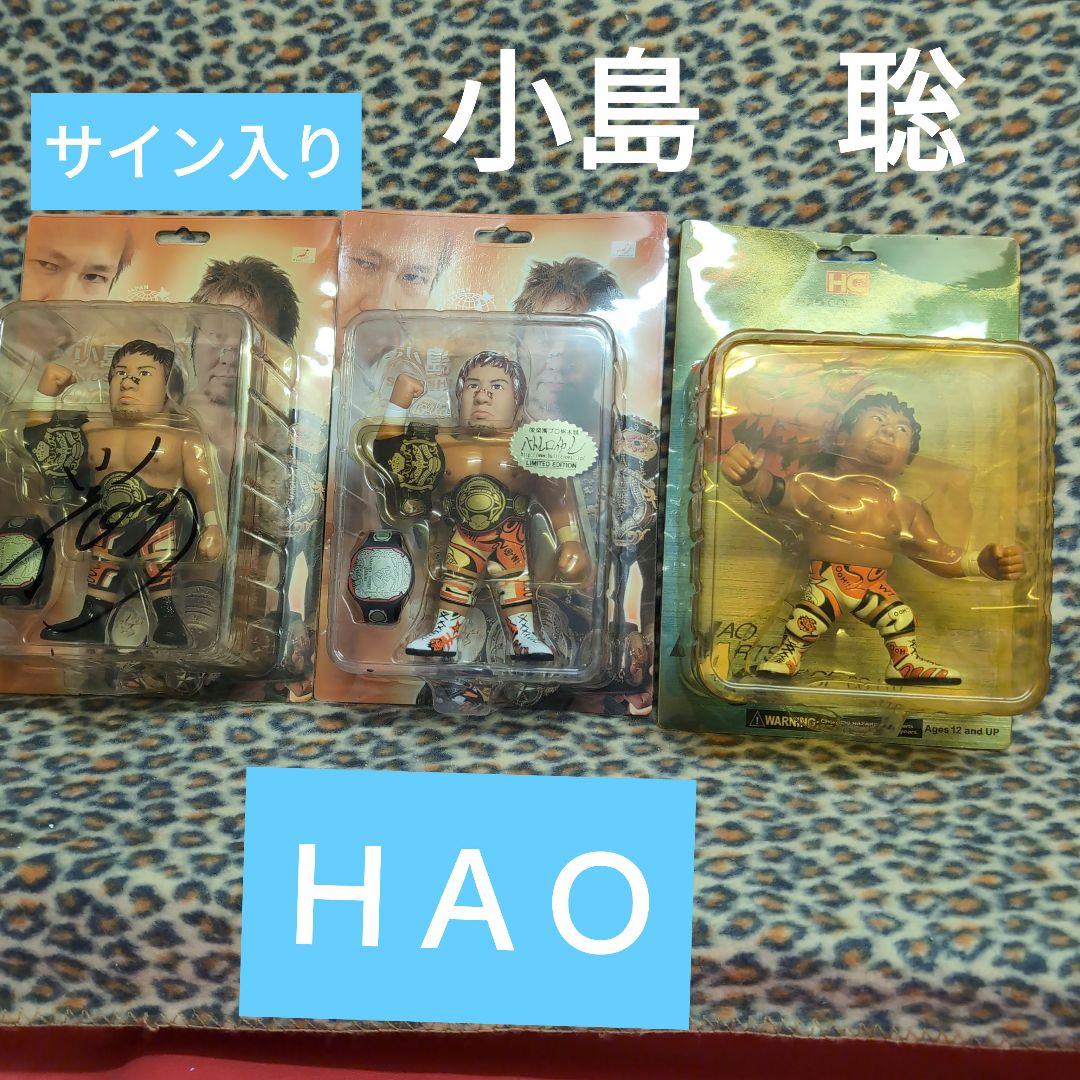 ハオ　ＨＡＯ プロレス 小島　聡　ＨＣ スペシャルバージョンセット サイン入り