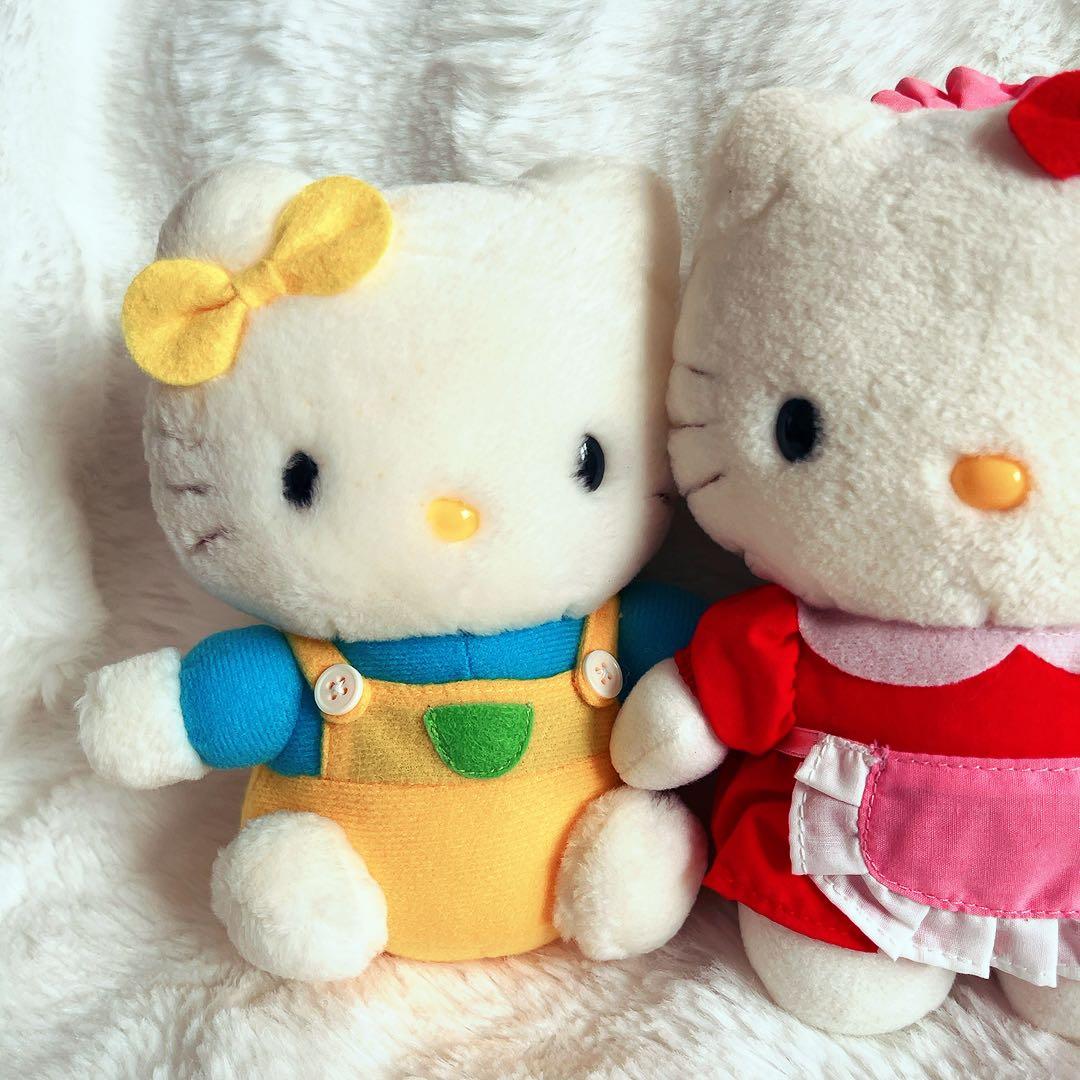 希少レア　ハローキティ　ミミィ　ぬいぐるみ　メイド　平成レトロ　まとめ売り