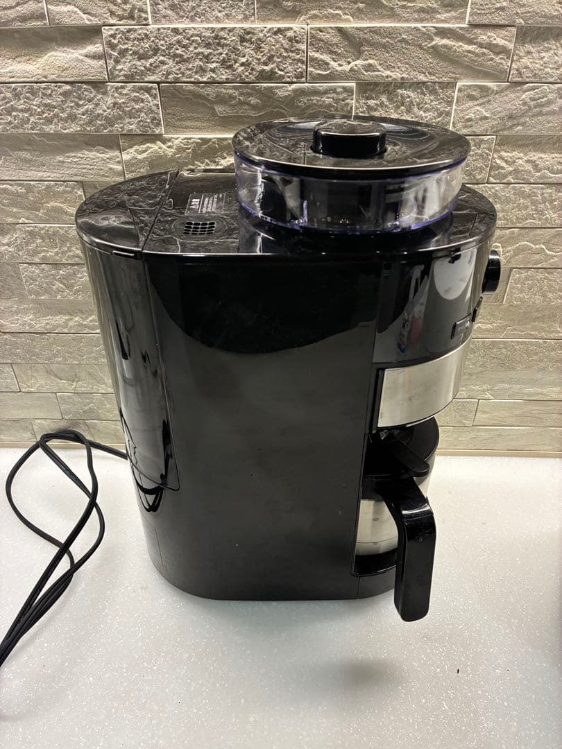 美品　使用2回　siroca コーヒーメーカー ブラック　箱付き