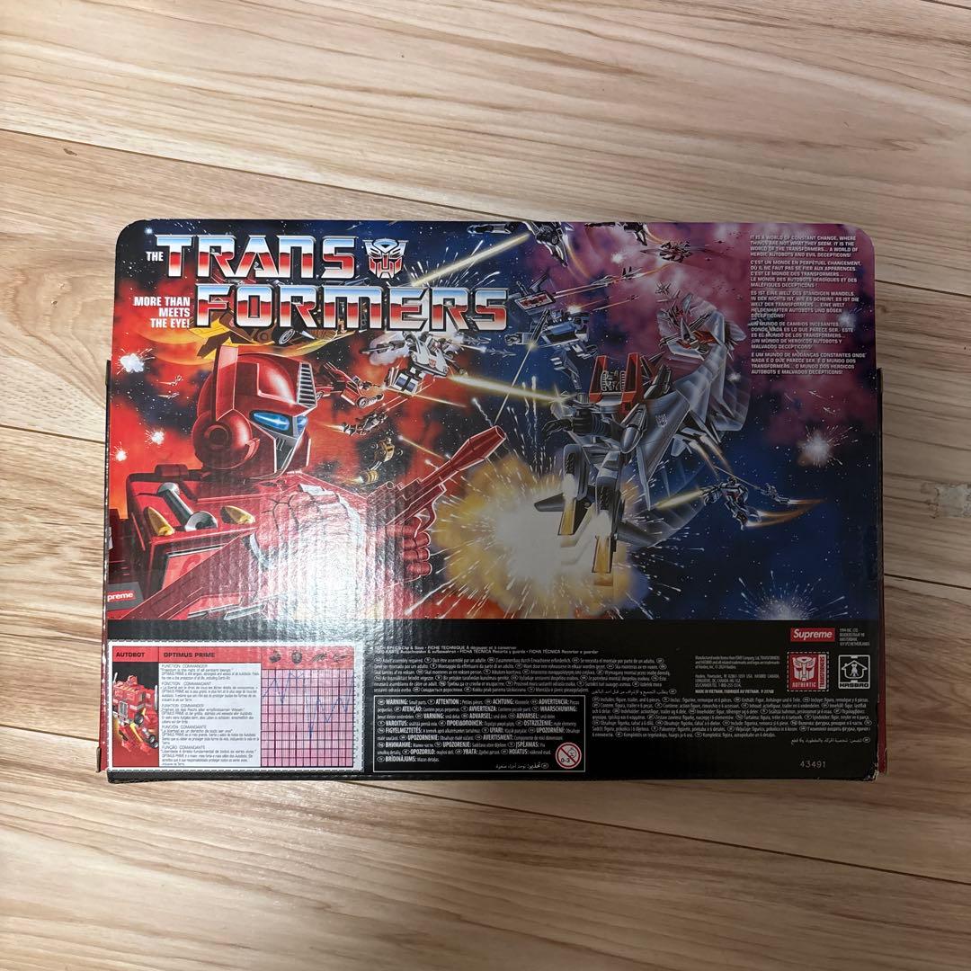 Supreme Transformers Optimus Prime G1 新品