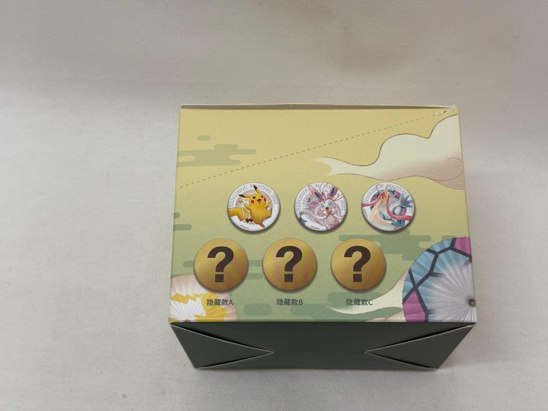 2025ポケモン杭州マスターズ 限定 ピカチュウ ニンフィア 缶バッジ セット