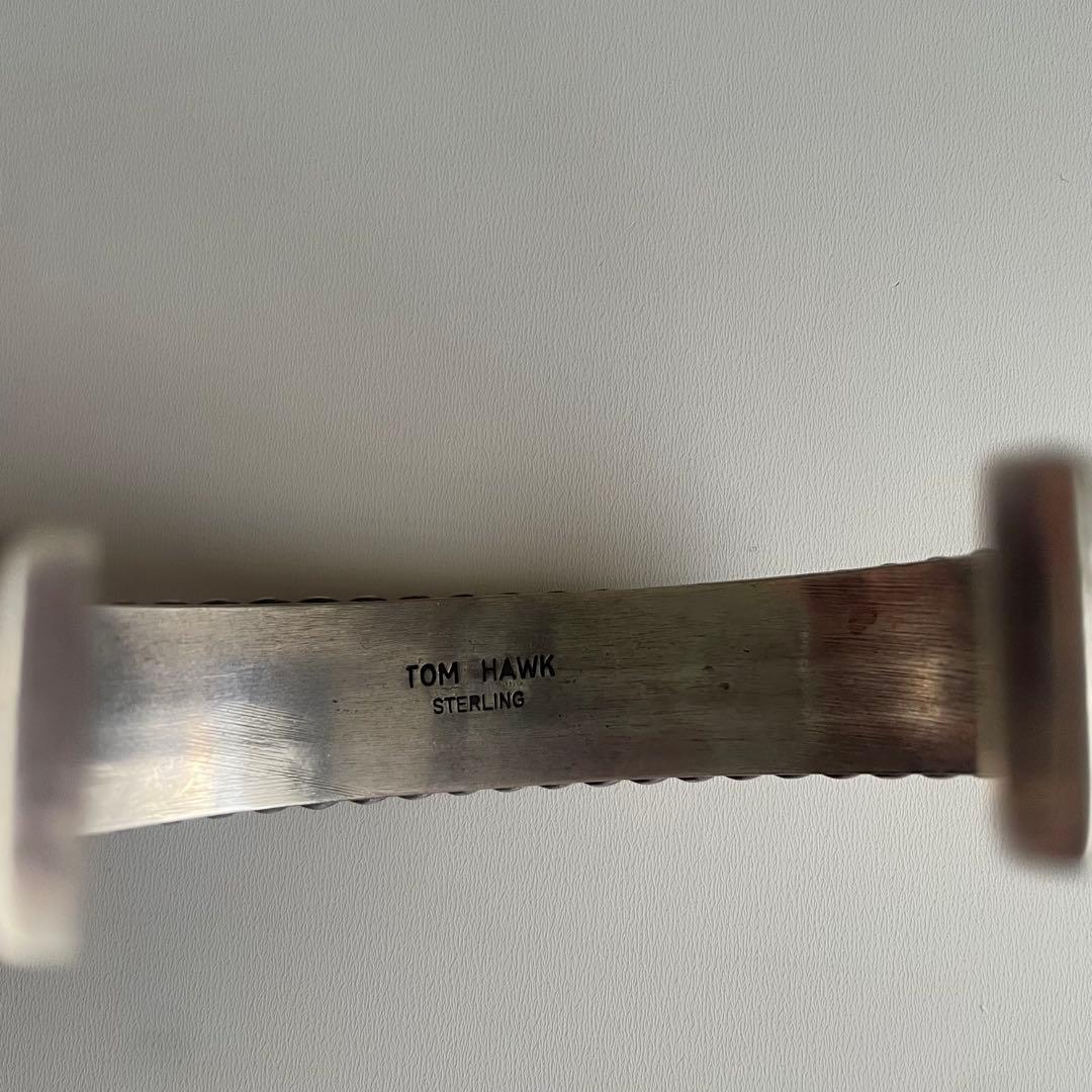 TOM HAWK (トムホーク) バングル　ナハボ族　インディアンジュエリー