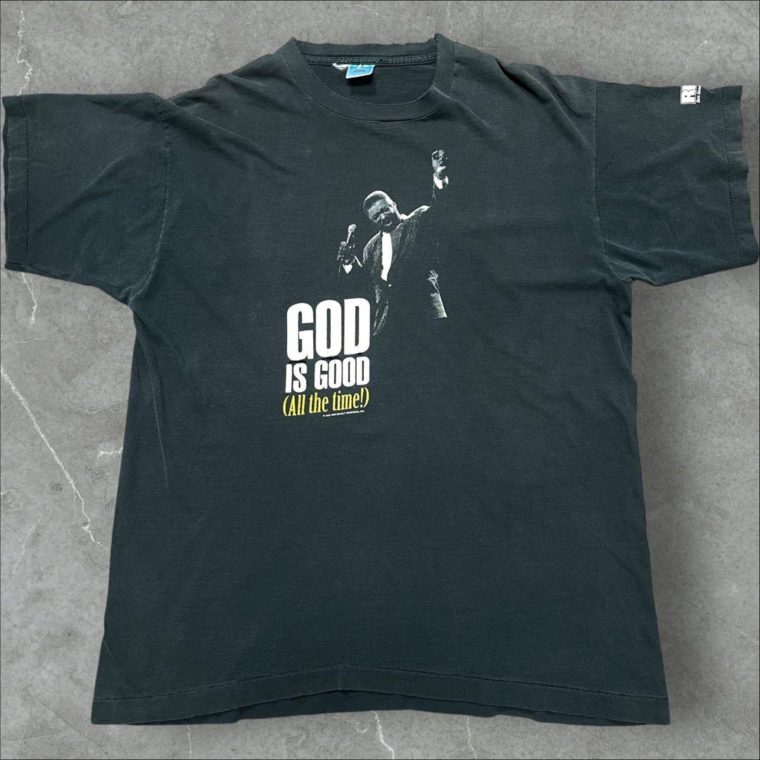 90s アーティストTシャツ RONKENOLY フェード　 ボロ USA製