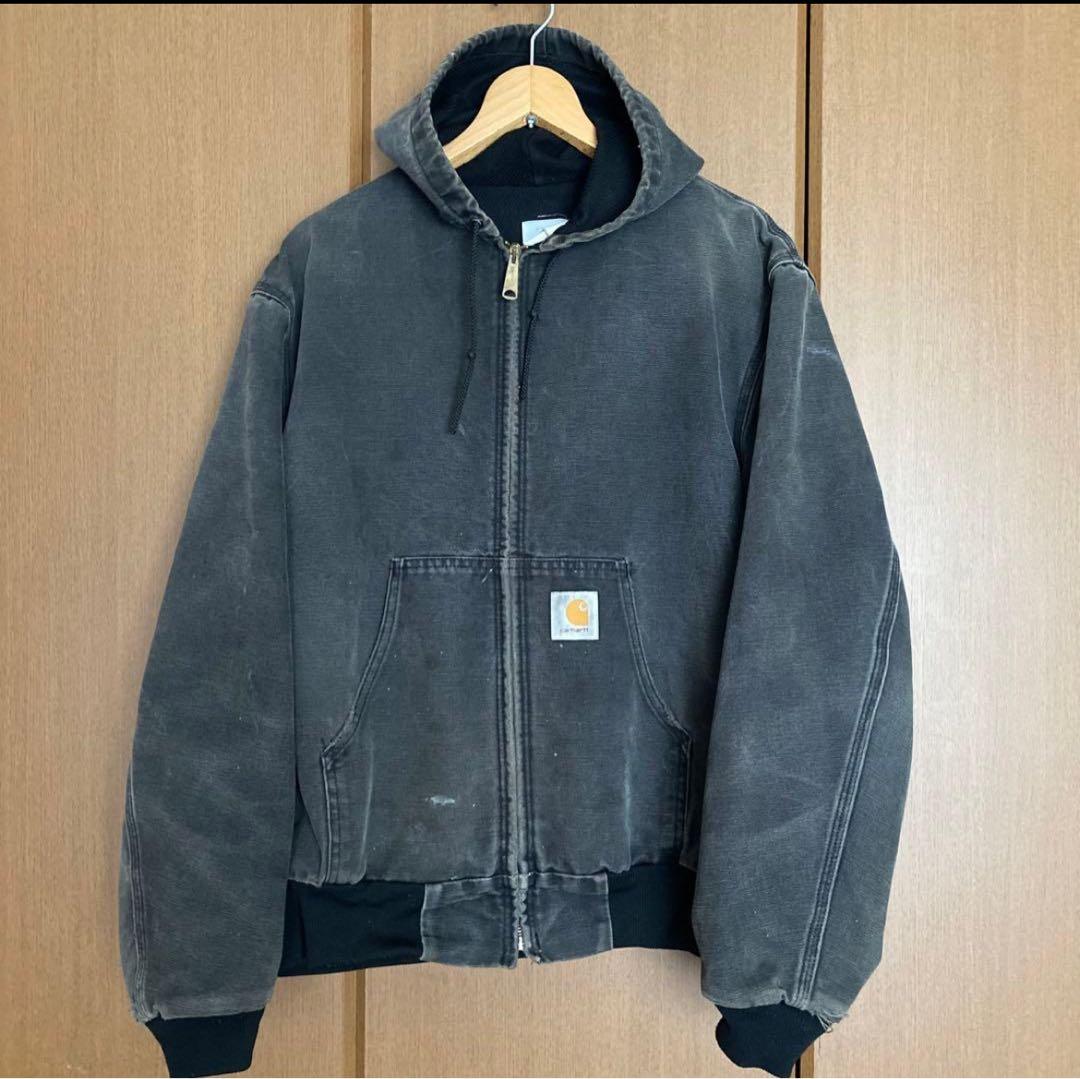 【雰囲気抜群】Carhartt アクティブジャケット フェード ボロ U