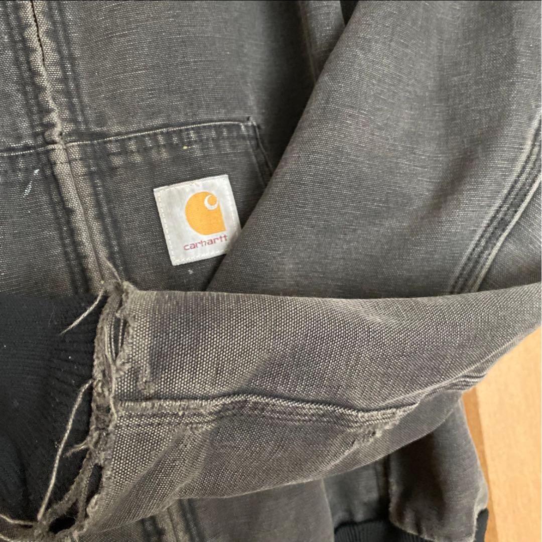 【雰囲気抜群】Carhartt アクティブジャケット フェード ボロ U
