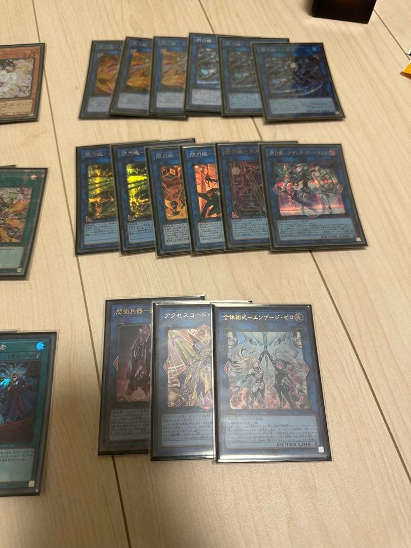 アリス　遊戯王　7デッキ+サイド用カード　ケースごとまとめ売り